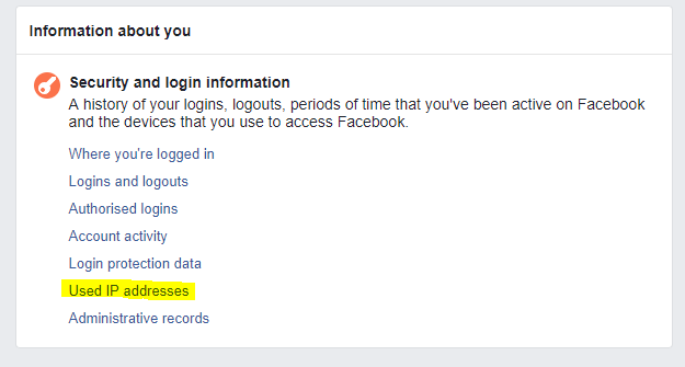 How to check Facebook Login History and Activity, and find the IP