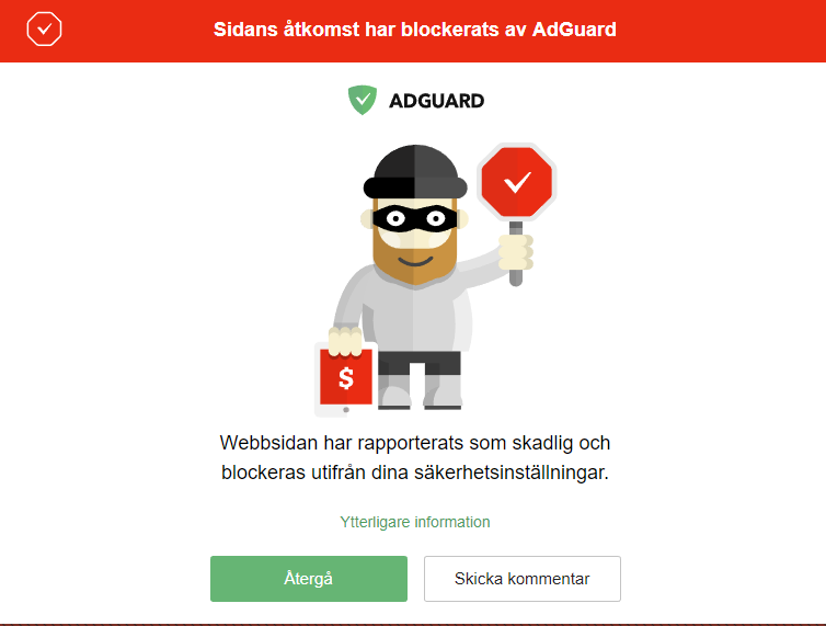 how to see what adguard blocks